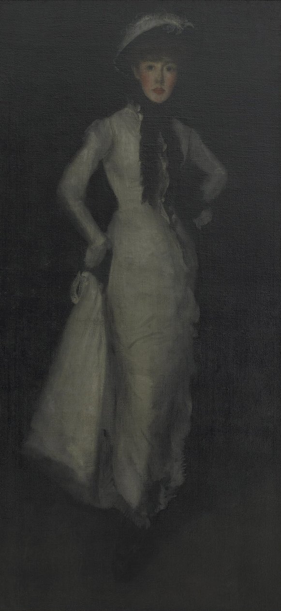 Arrangement in Weiß und Schwarz von James Abbott McNeill Whistler