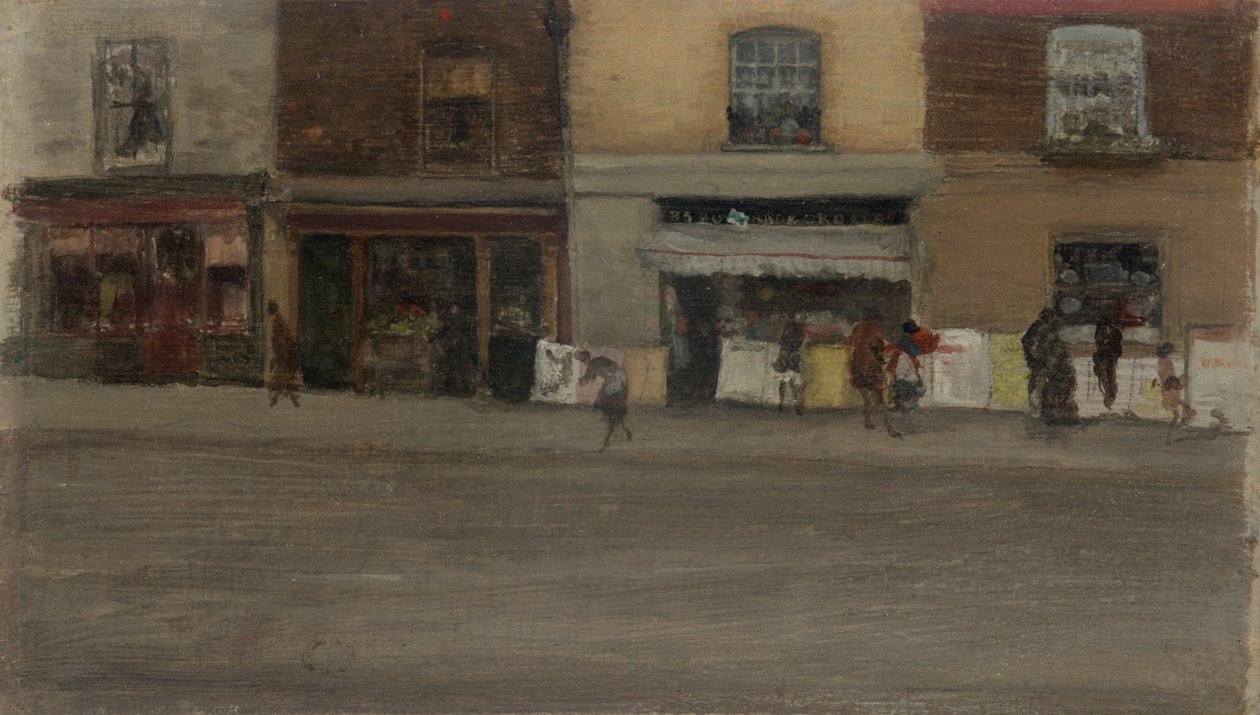 Chelsea-Läden von James Abbott McNeill Whistler