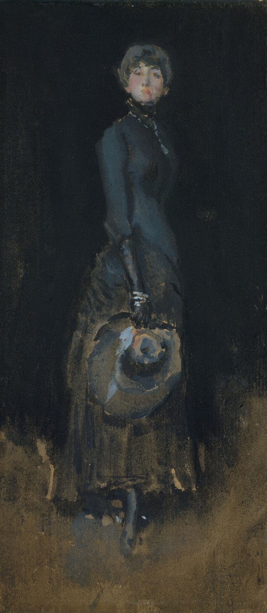 Dame in Grau von James Abbott McNeill Whistler