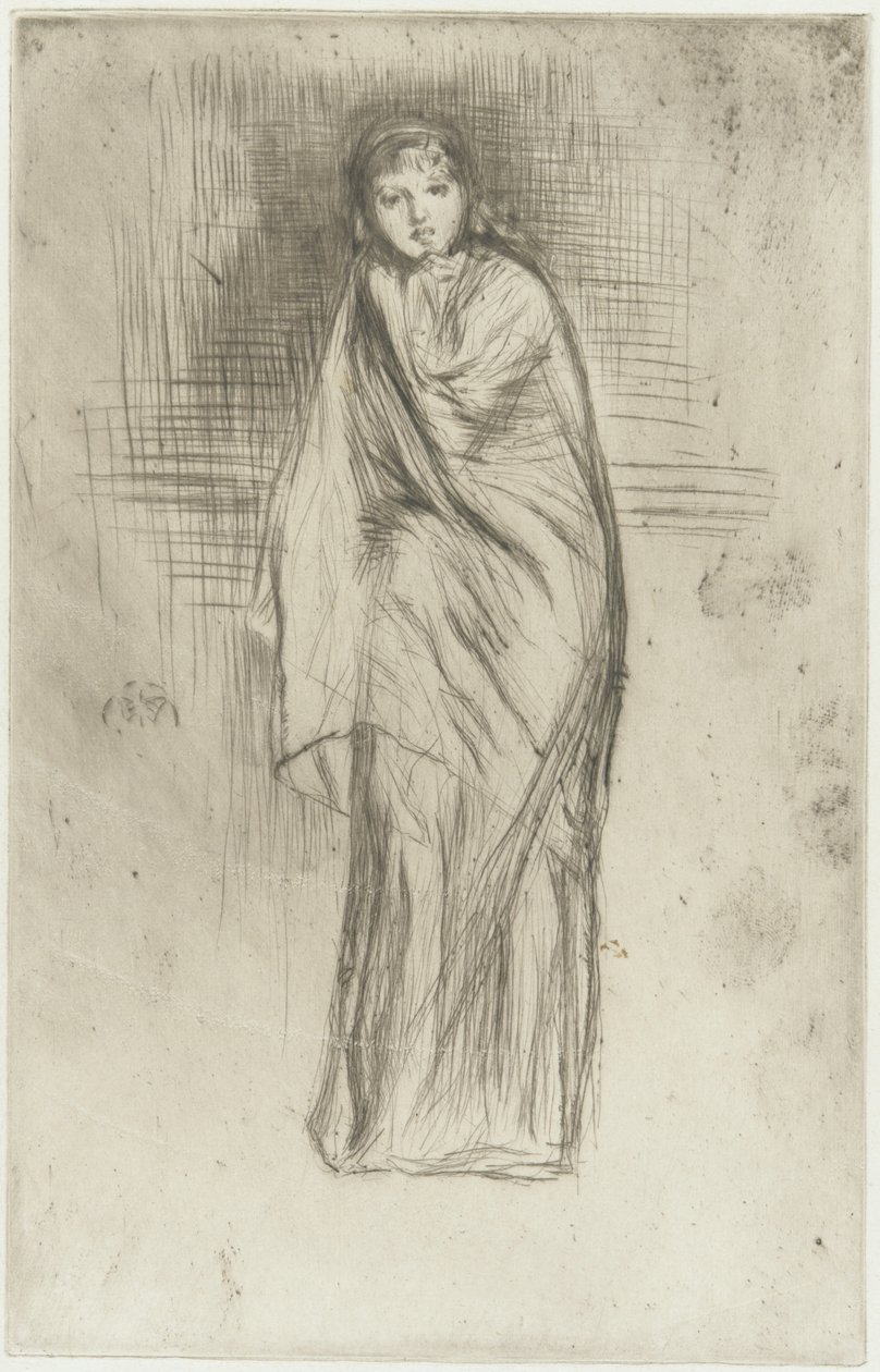 Das Modell ruht, 1870 von James Abbott McNeill Whistler