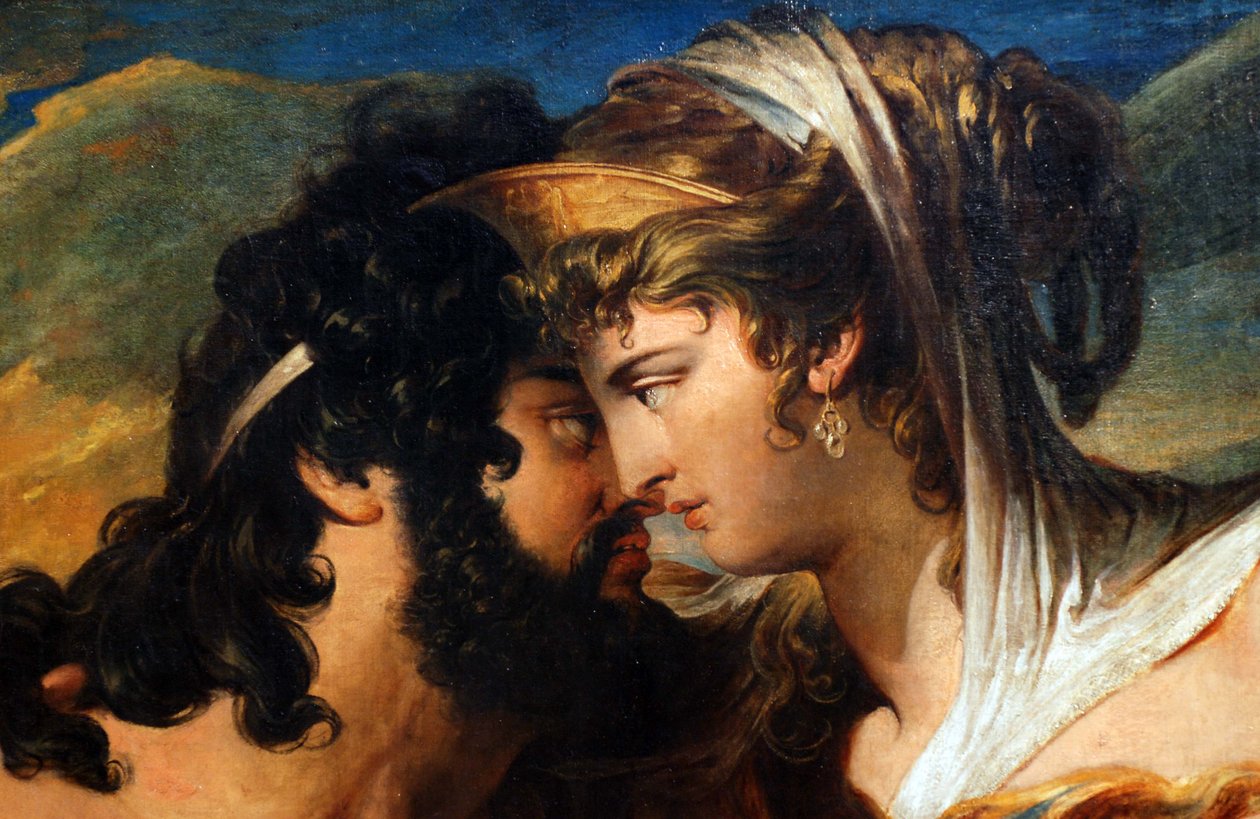 Jupiter und Juno auf dem Berg Ida (Detail) von James Barry