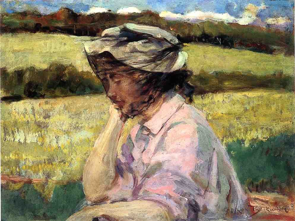 In Gedanken verloren von James Carroll Beckwith