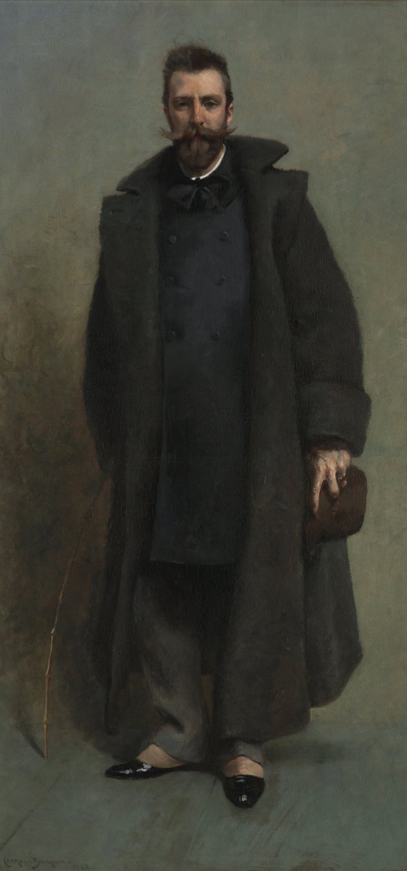 Porträt von William Merritt Chase von James Carroll Beckwith