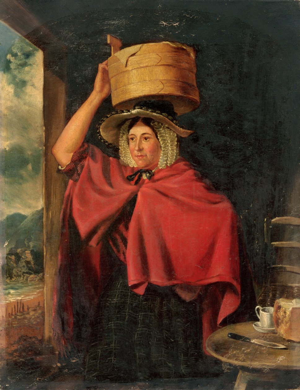 Walisische Muschelfrau, 1888 von James Flewitt Mullock