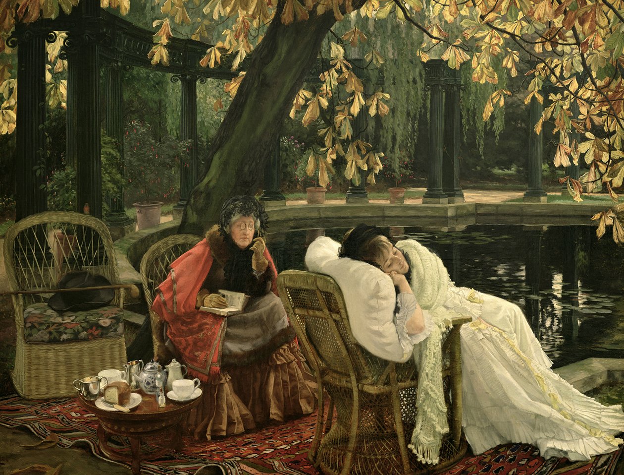 Ein Genesender, ca. 1876 von James Jacques Joseph Tissot