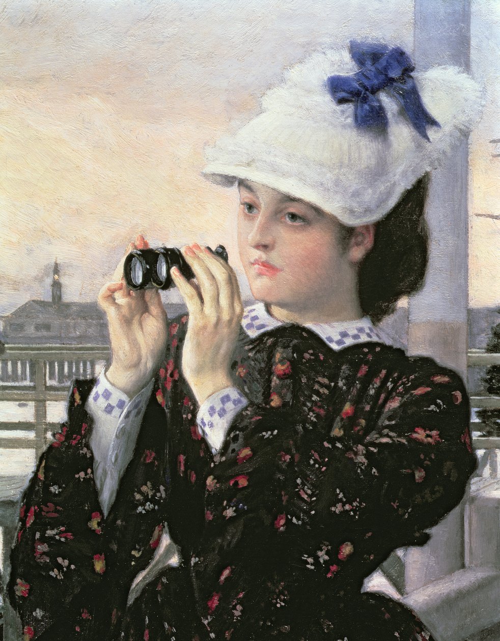 Die Tochter des Kapitäns (Detail) von James Jacques Joseph Tissot