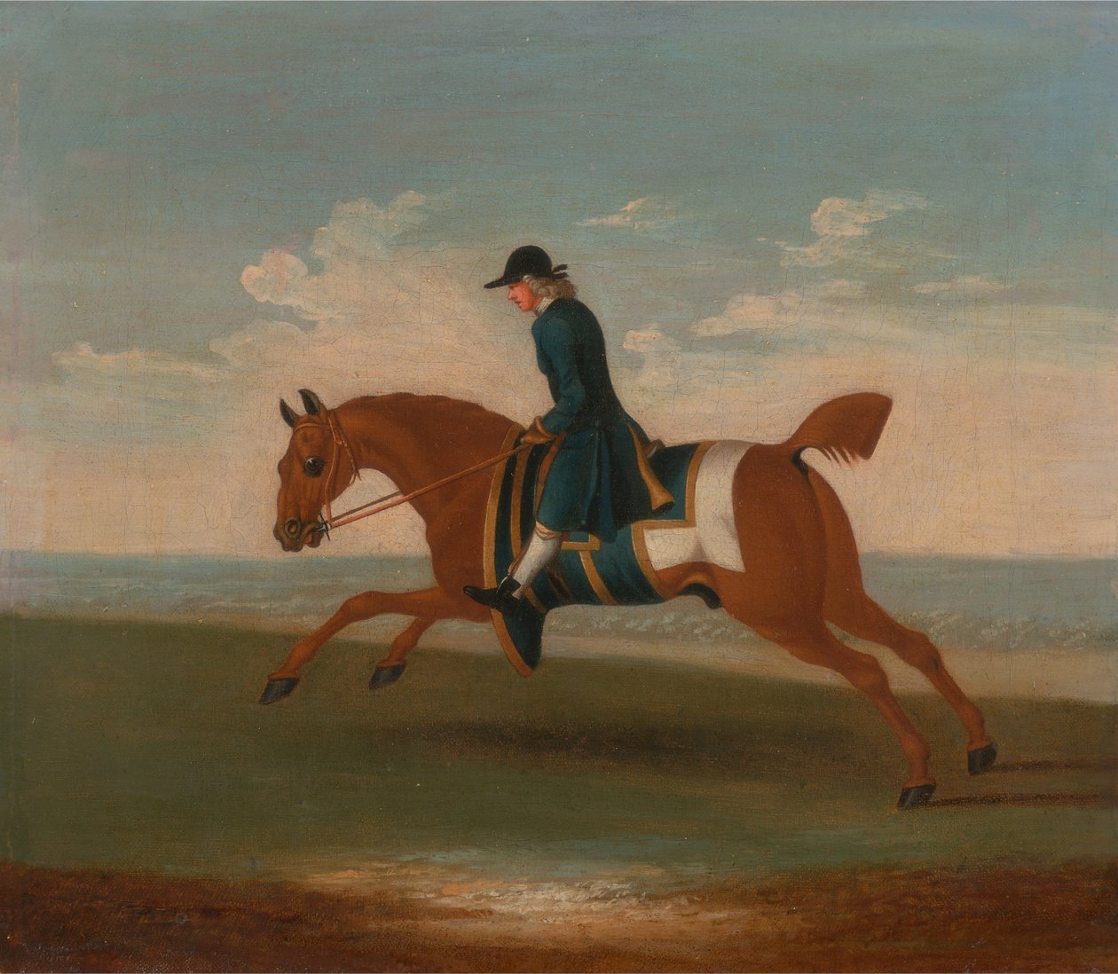 Eines von vier Pferdeporträts von James Seymour