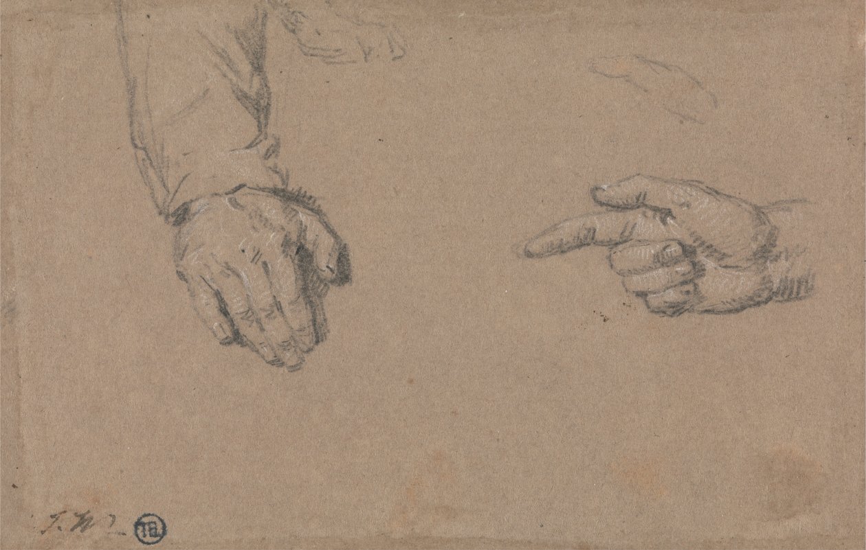 Studien von Händen von James Ward