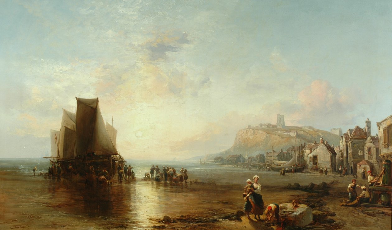 Alt-Folkestone, 1866 von James Webb