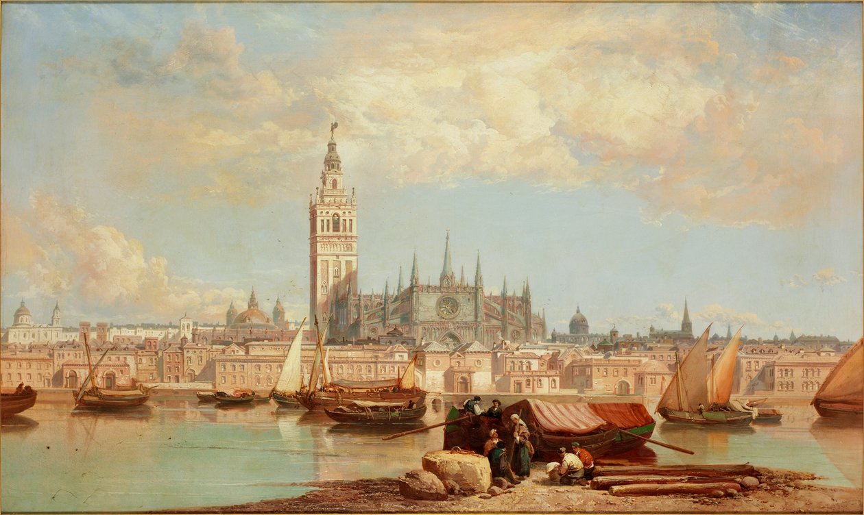 Sevilla, Spanien, 1870-71 von James Webb