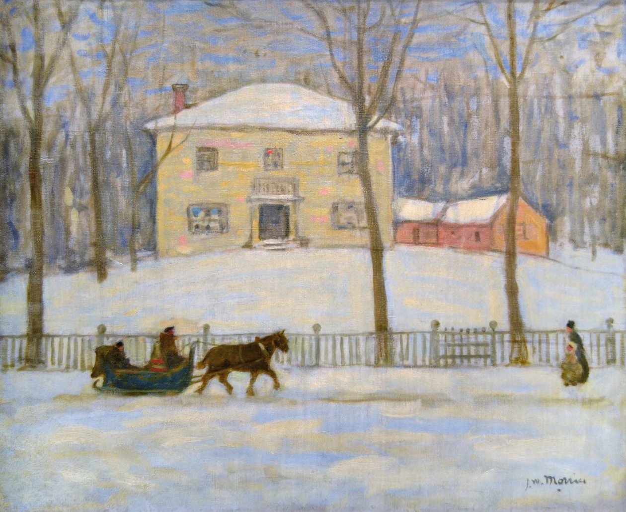 Das alte Holton-Haus in Montreal von James Wilson Morrice