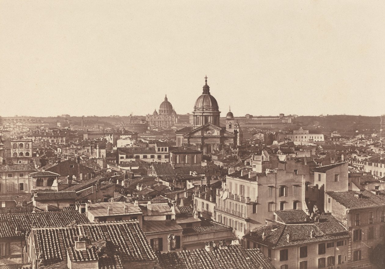 Ansicht von Rom, ca. 1855 (Foto) von James (attr.to) Anderson