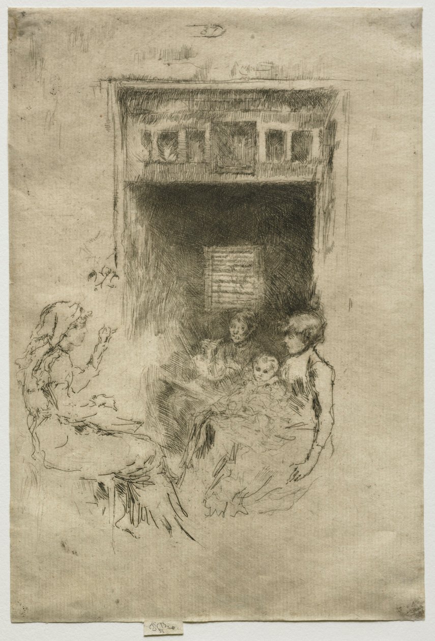 Perlenfädler von James Abbott McNeill Whistler