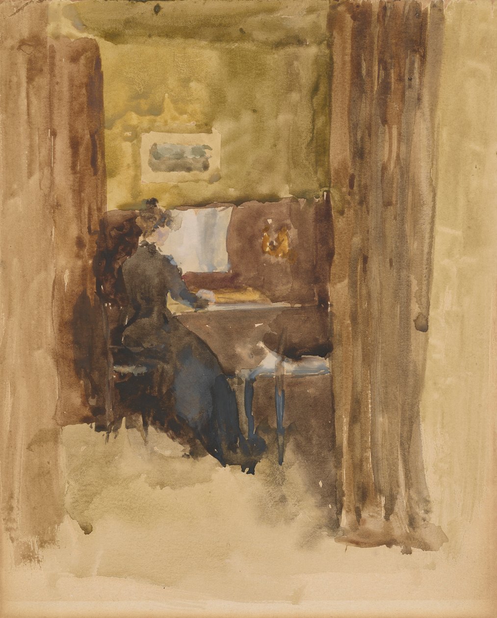 Bravura in Braun von James Abbott McNeill Whistler