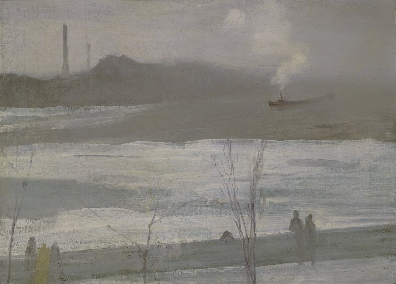 Chelsea auf Eis von James Abbott McNeill Whistler