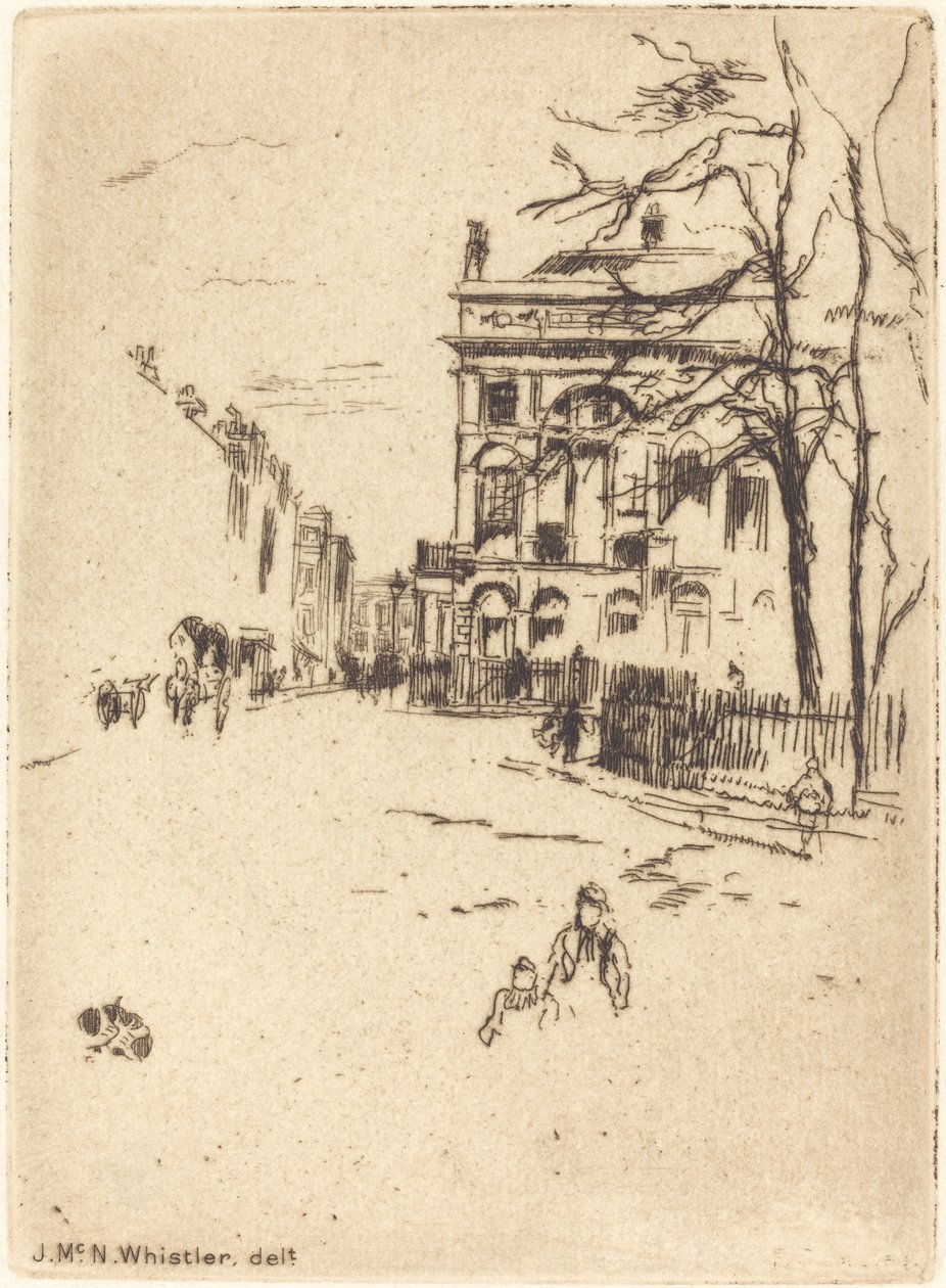 Fitzroy Square von James Abbott McNeill Whistler