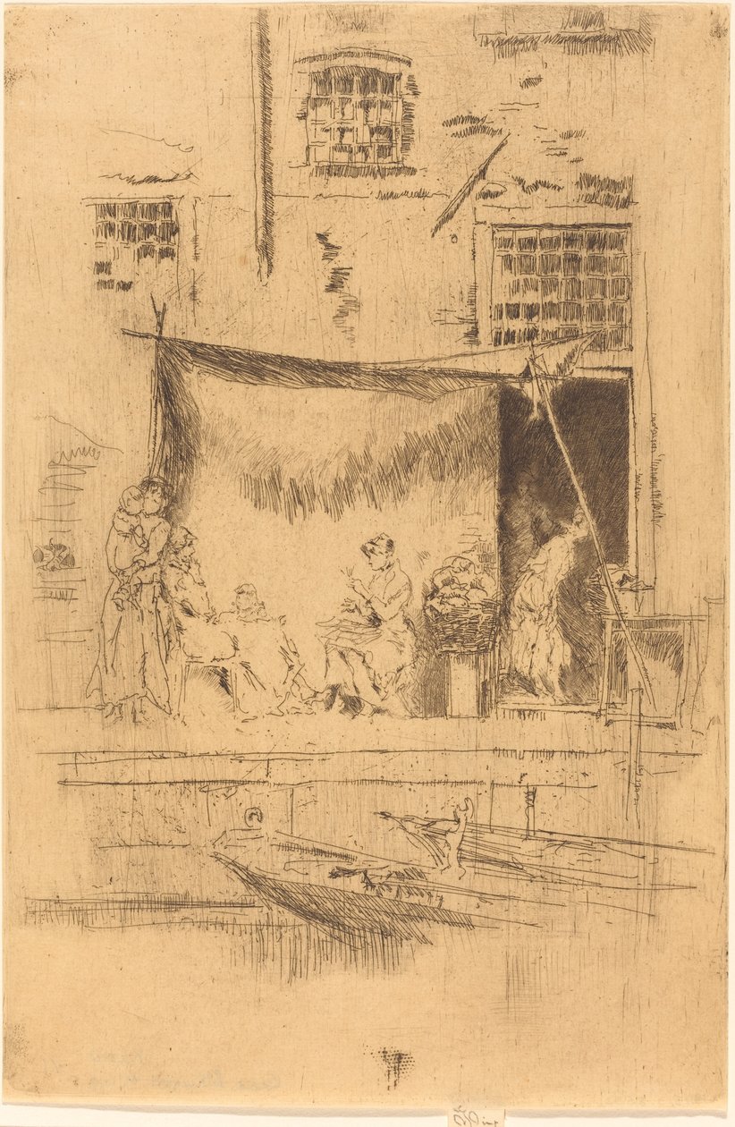 Obststand, 1880 von James Abbott McNeill Whistler