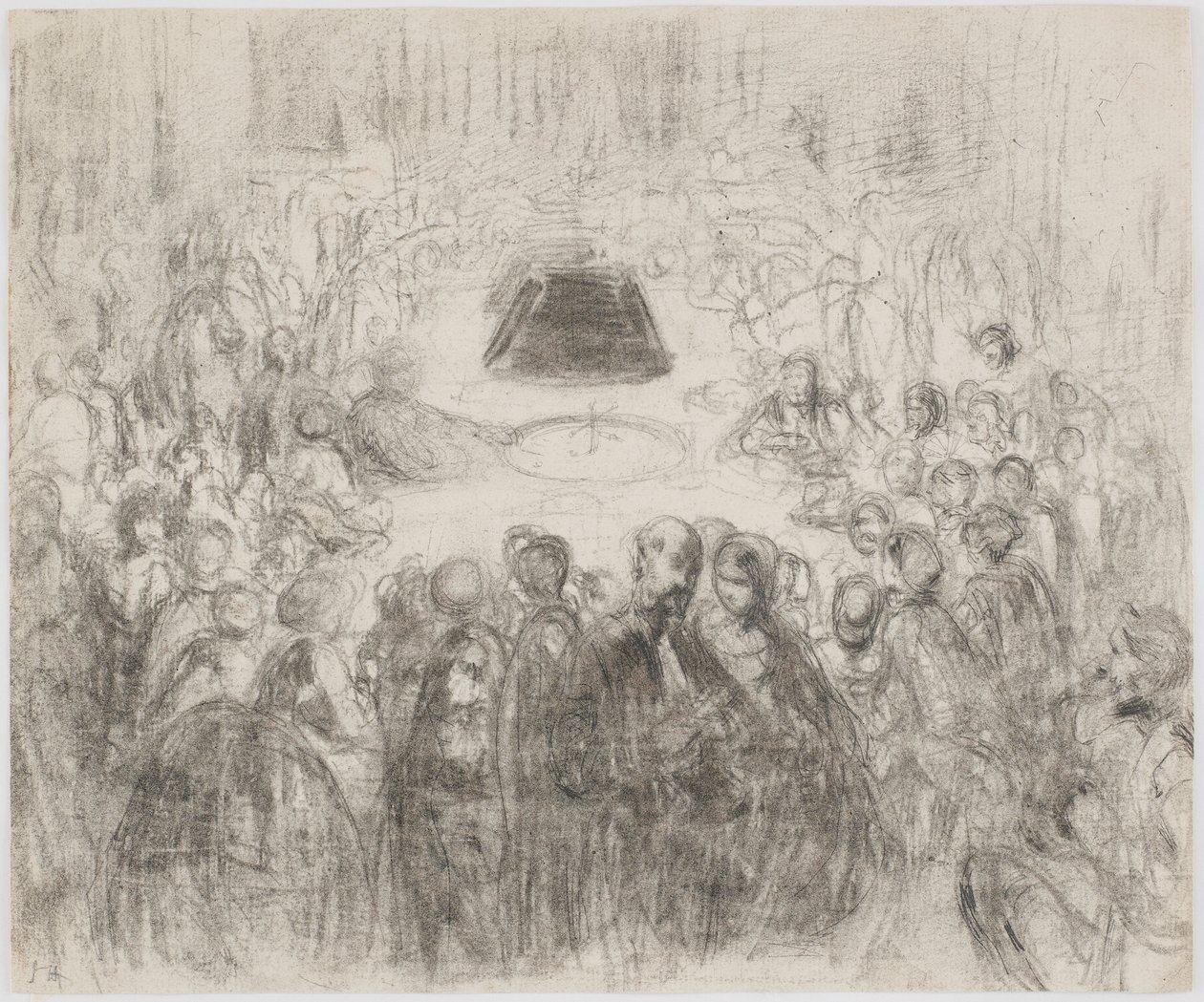 Spielsalon in Baden-Baden von James Abbott McNeill Whistler