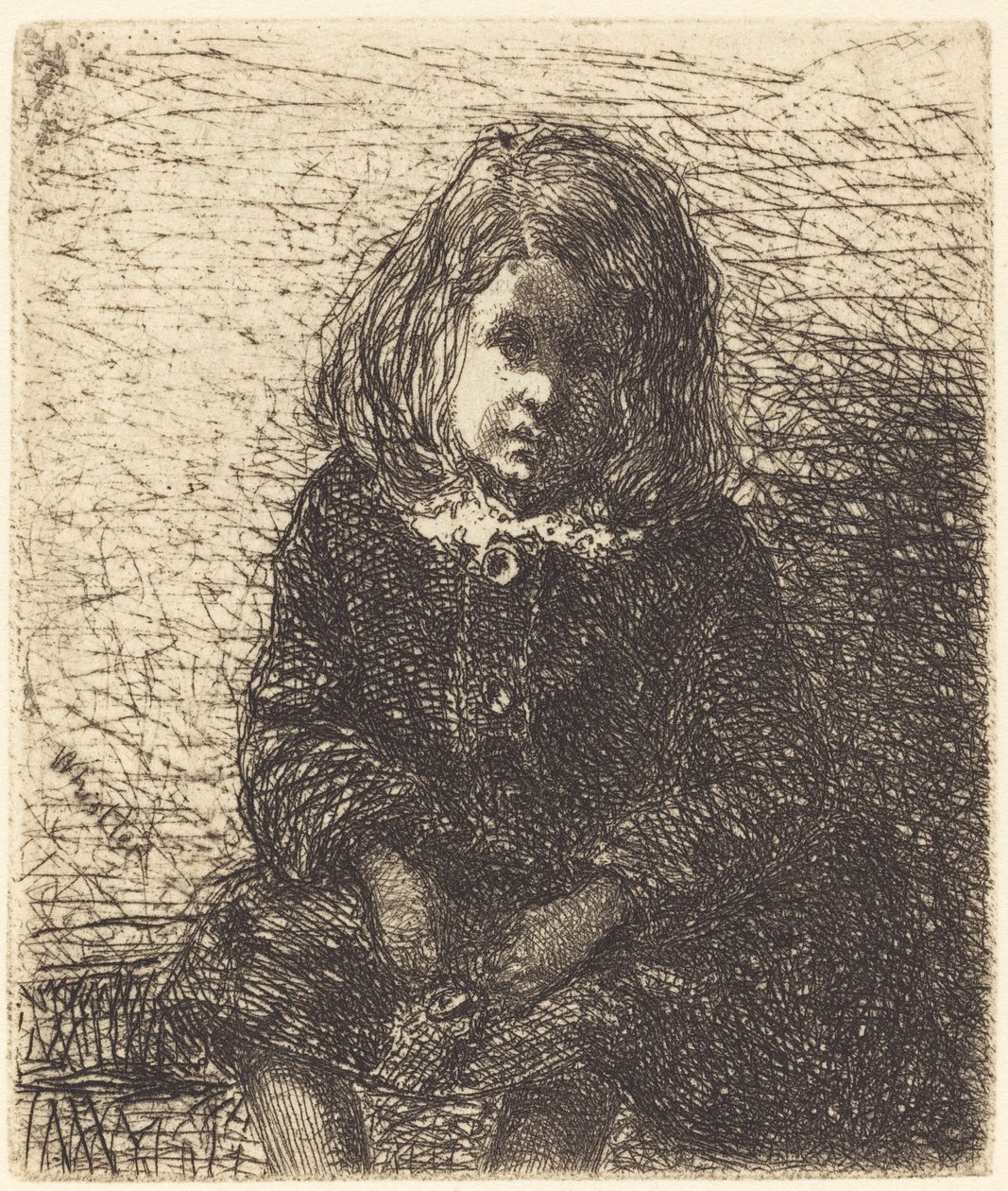 Kleiner Arthur, ca. 1857-1858 von James Abbott McNeill Whistler
