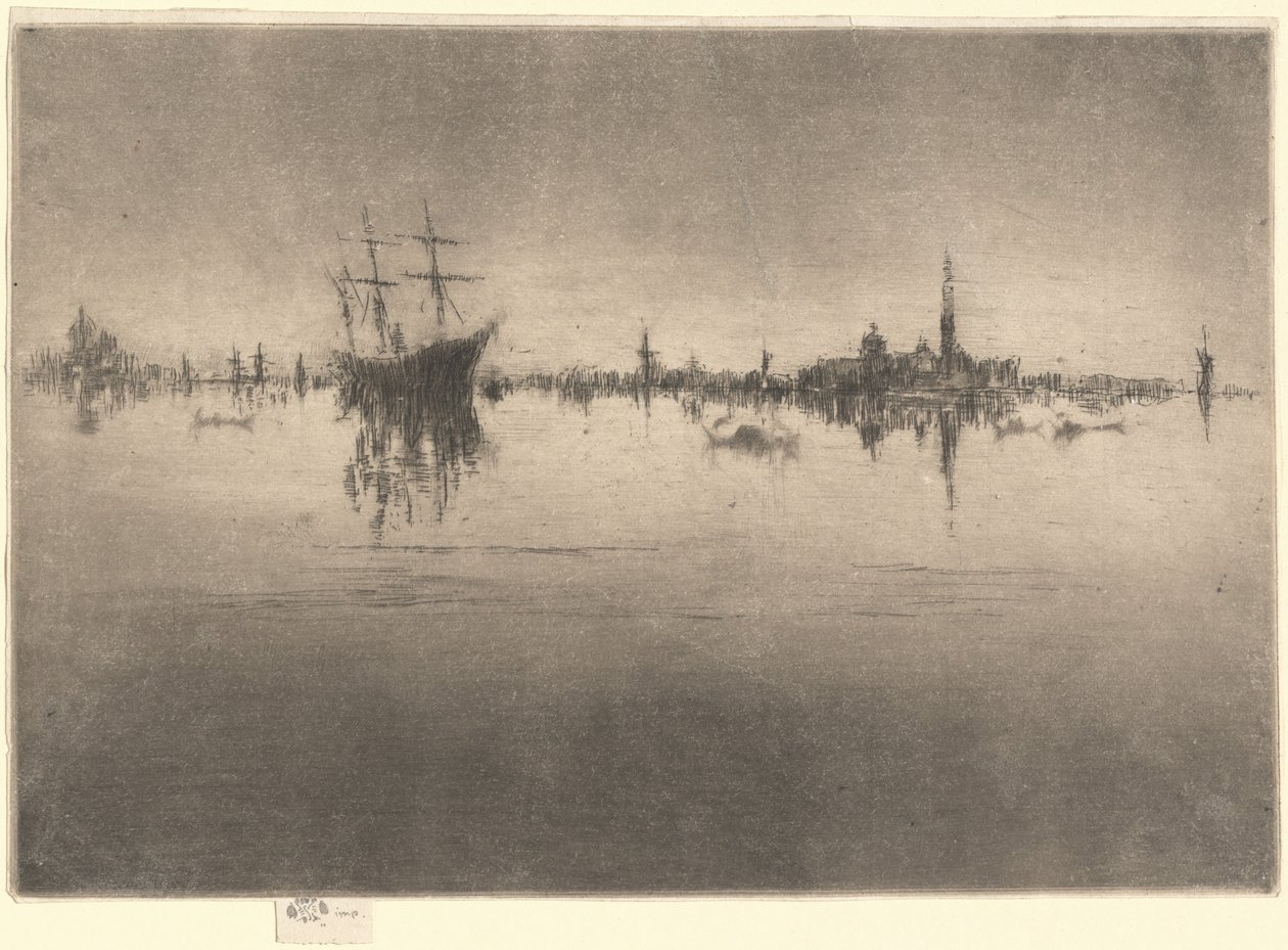 Nocturne, 1879-1880 von James Abbott McNeill Whistler