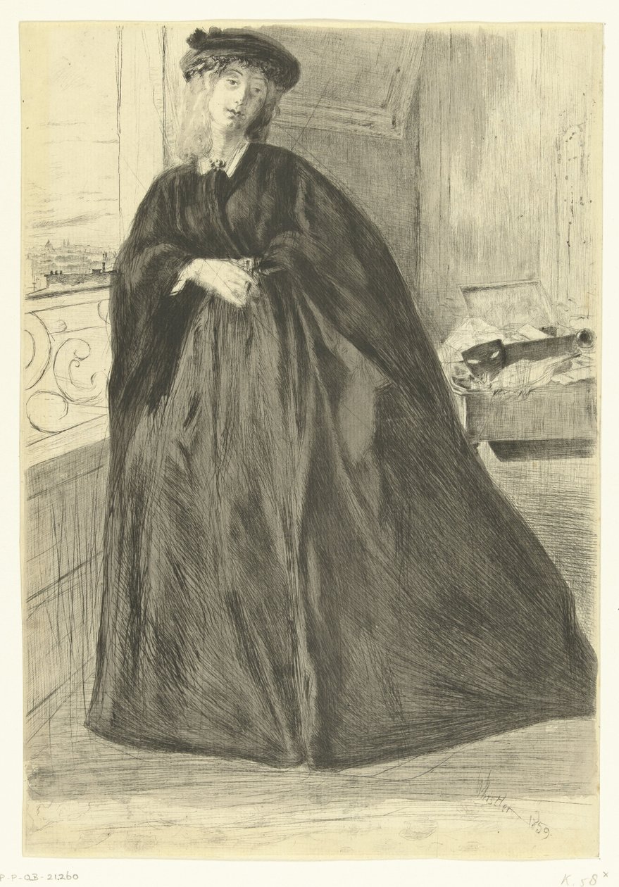 Porträt von Finette von James Abbott McNeill Whistler