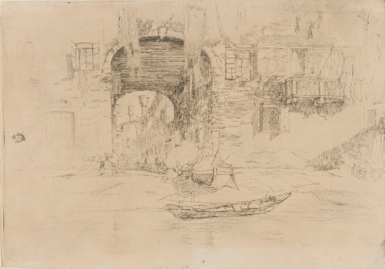 San Biagio von James Abbott McNeill Whistler