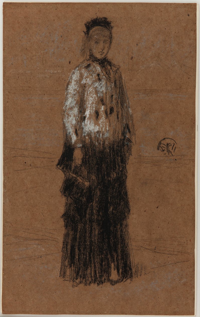 Der Hermelinmantel, 1870-1873 von James Abbott McNeill Whistler
