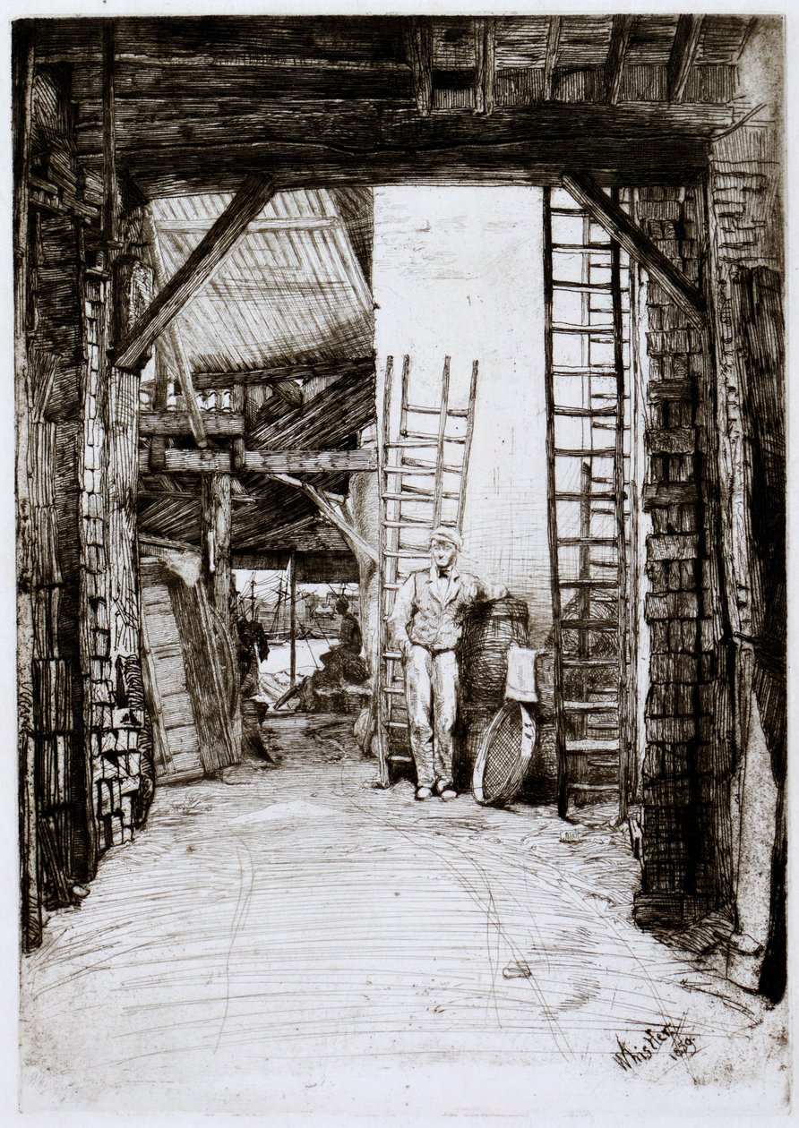 Der Kalkbrenner von James Abbott McNeill Whistler