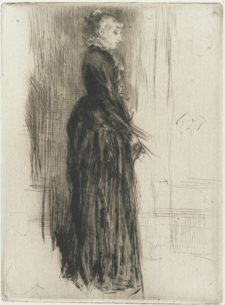 Das kleine Samtkleid von James Abbott McNeill Whistler