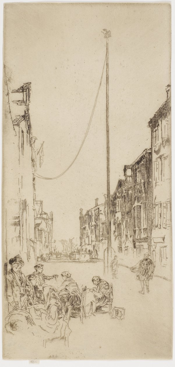 Der Mast von James Abbott McNeill Whistler