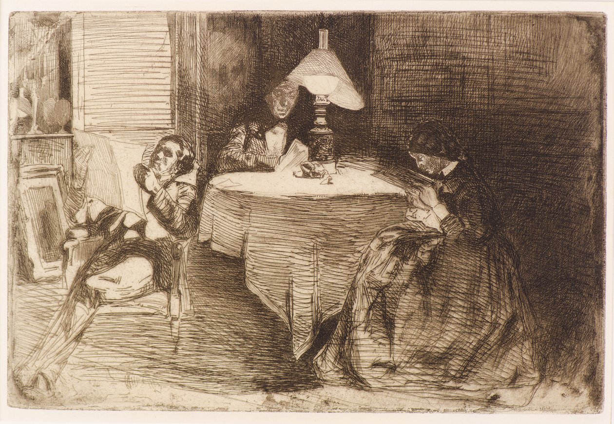 Das Musikzimmer von James Abbott McNeill Whistler