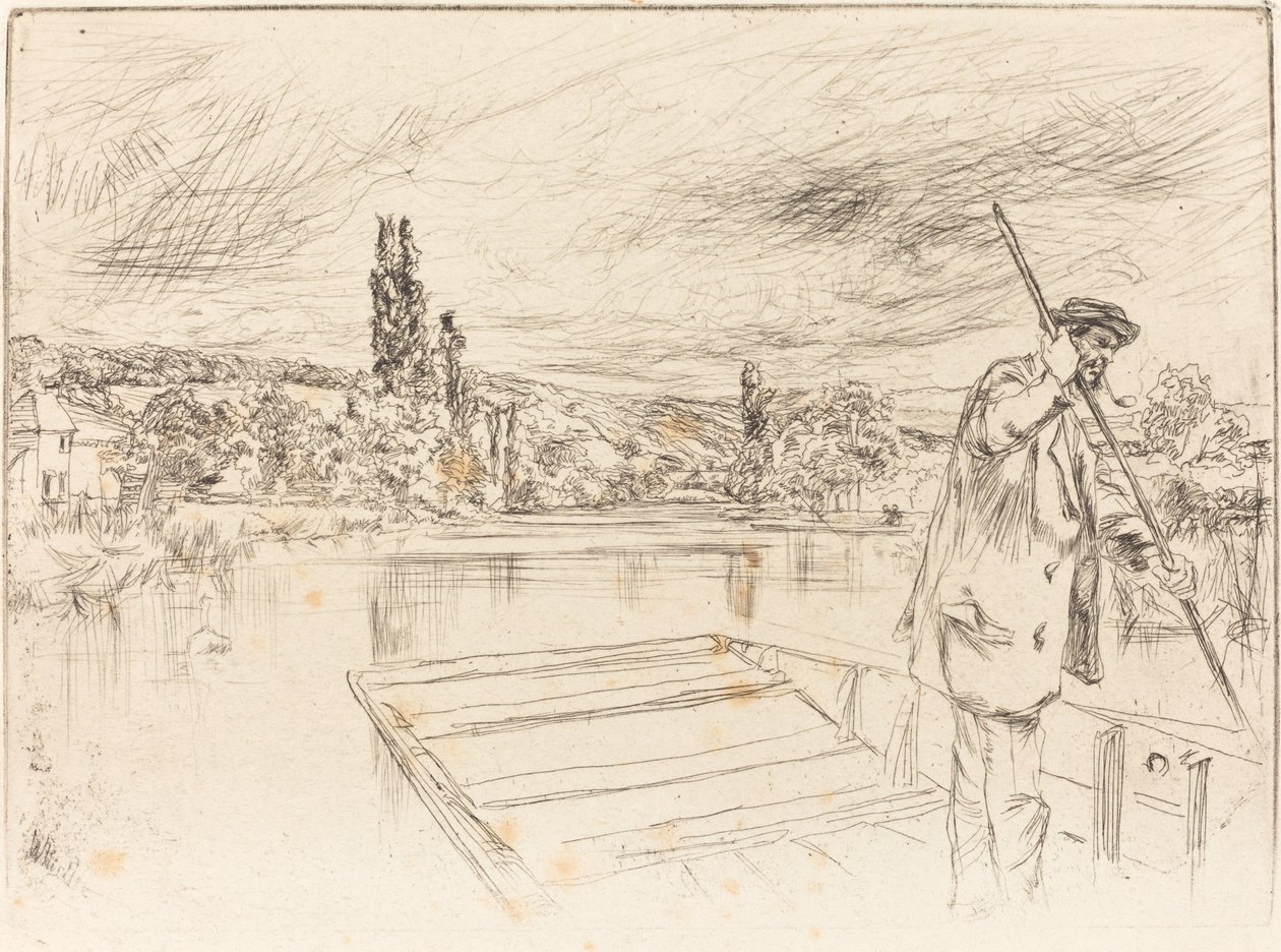 Das Boot von James Abbott McNeill Whistler