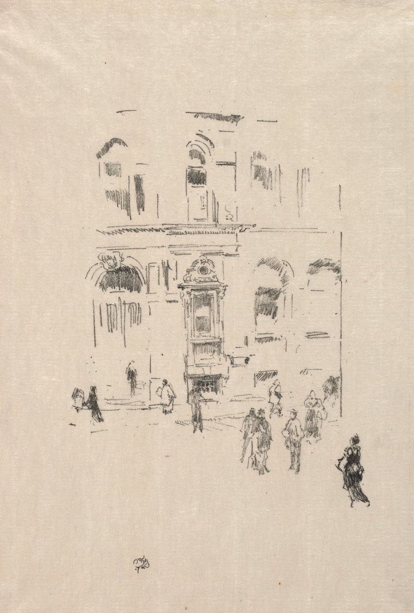 Victoria Club, 1879 von James Abbott McNeill Whistler