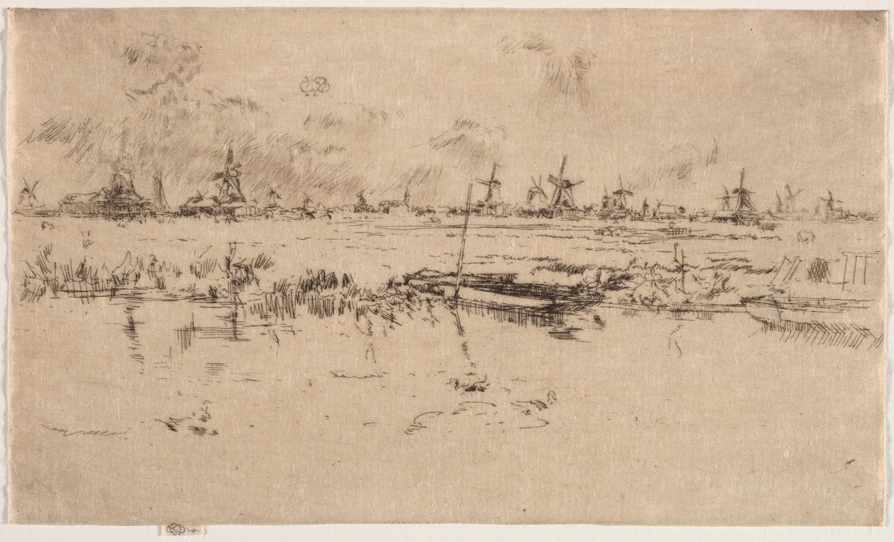 Zaandam von James Abbott McNeill Whistler