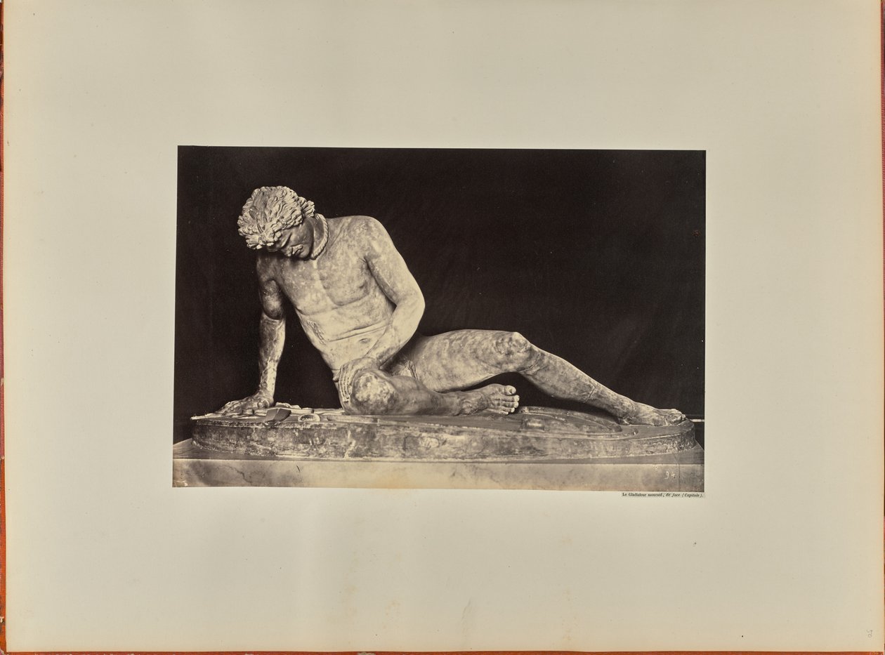 Der sterbende Gladiator, von vorne (Kapitol) von James Anderson
