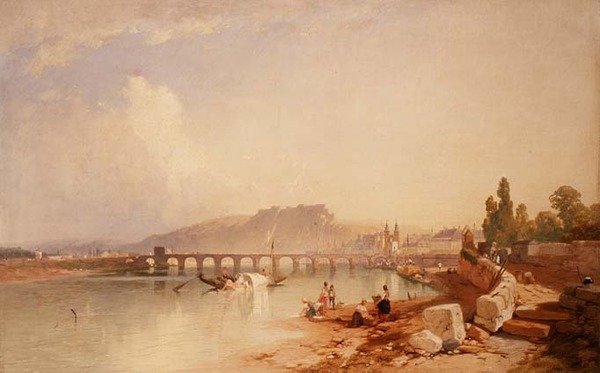 Koblenz und Ehrenbreitstein von James Baker Pyne