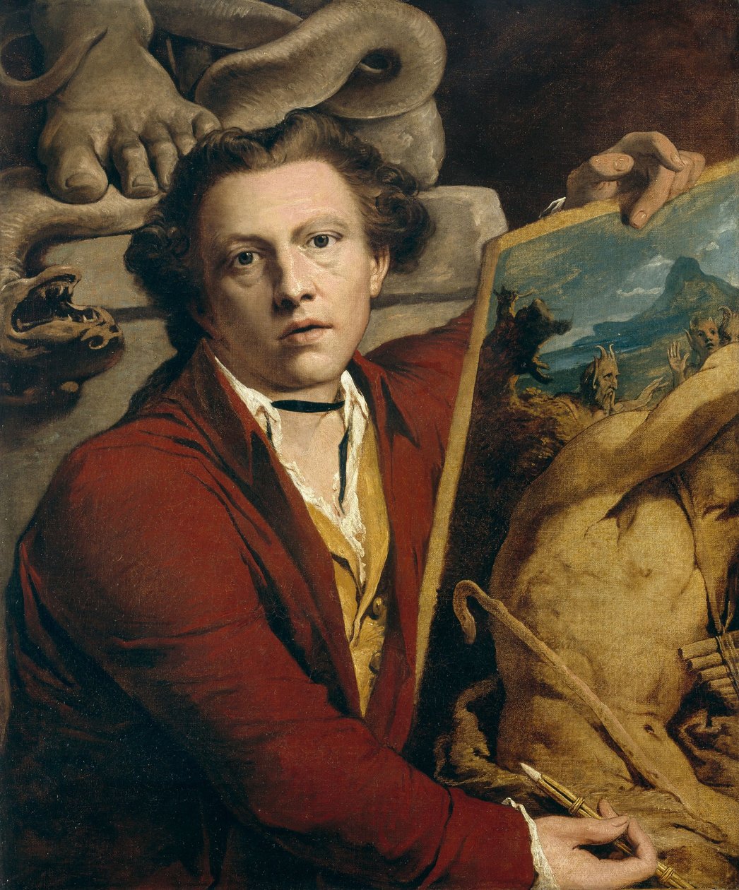 Selbstporträt von James Barry
