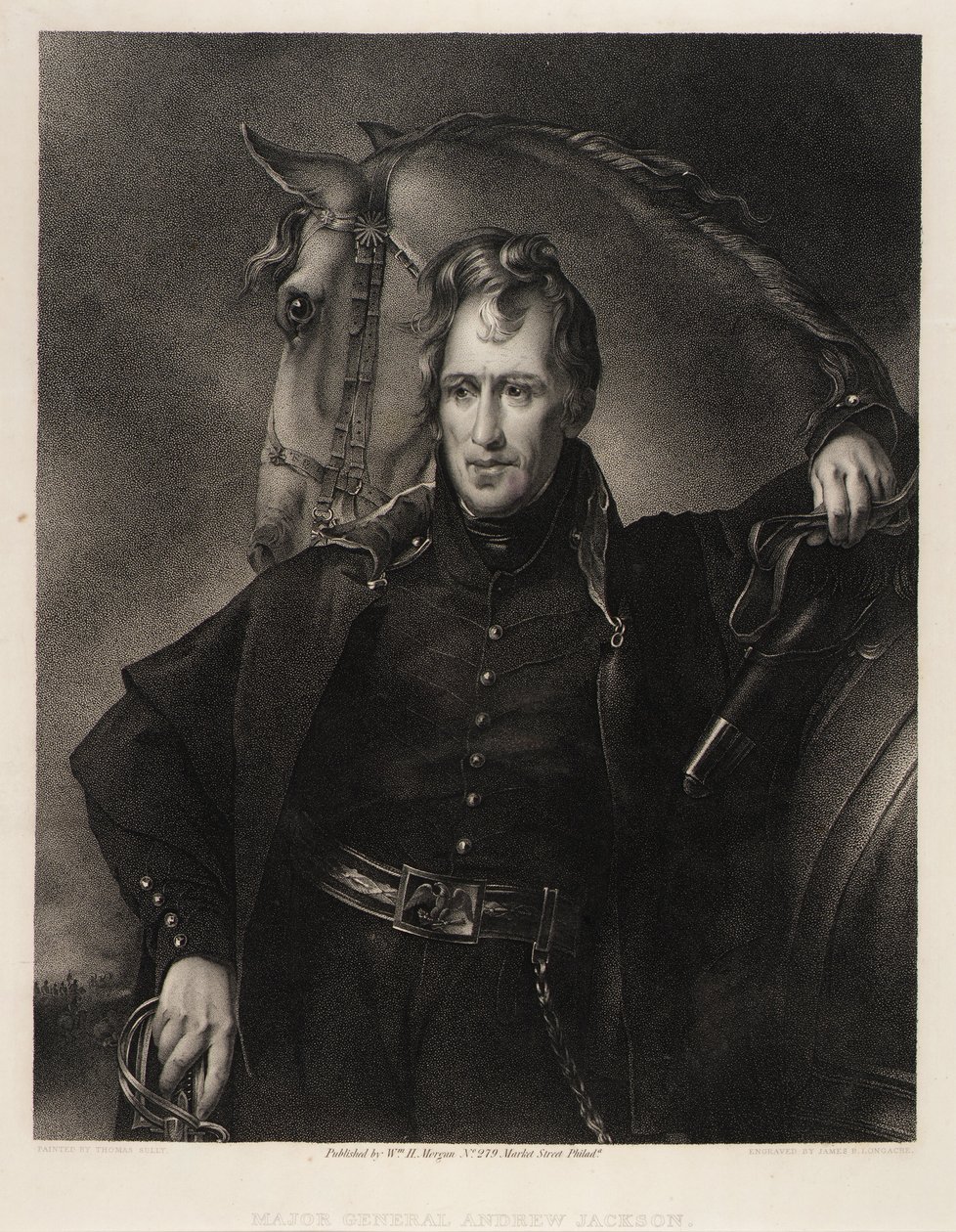 Generalmajor Andrew Jackson von James Barton Longacre