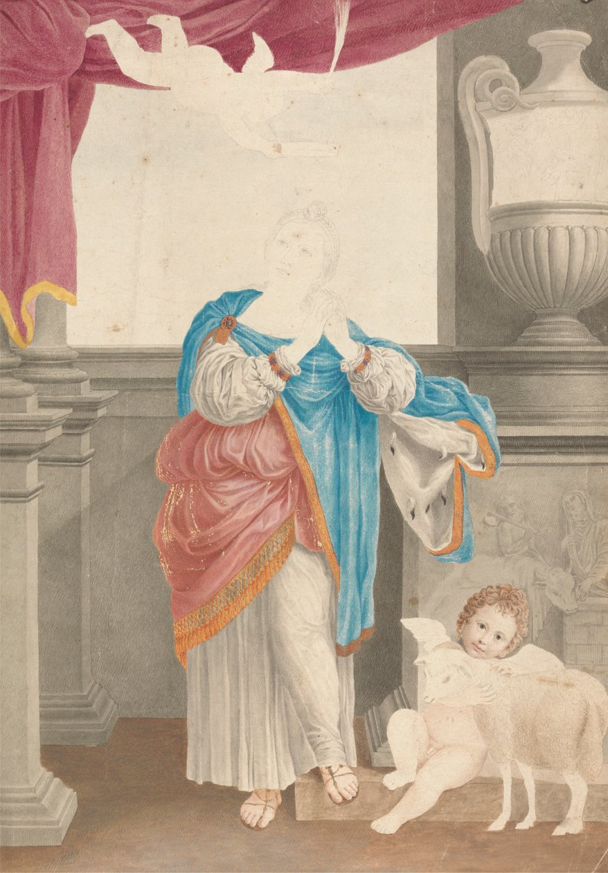 St. Agnes (nach Domenichino) von James Bruce