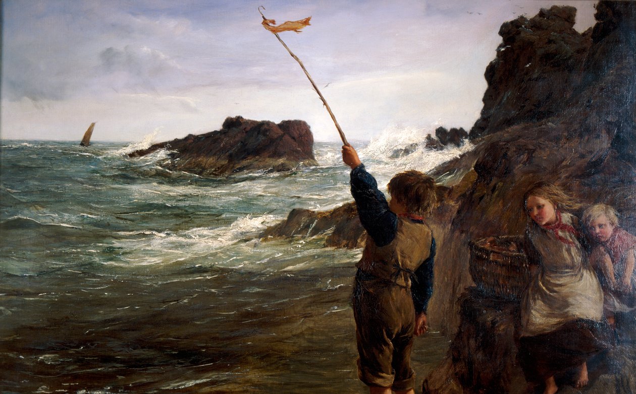 Von der Flut erfasst von James Clarke Hook