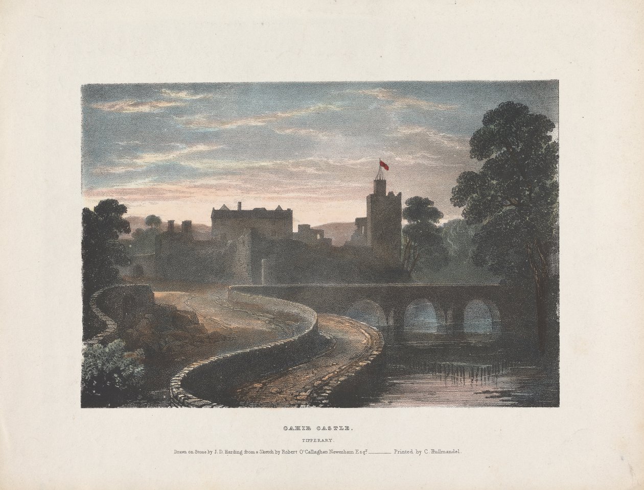 Cahir Castle von James Duffield Harding