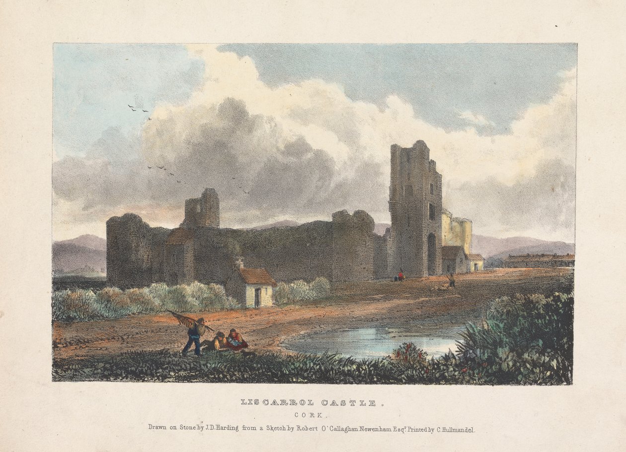 Liscarrol Castle von James Duffield Harding