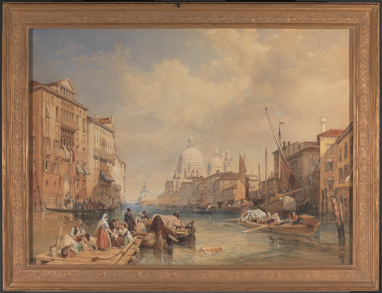 Der Canal Grande, Venedig von James Duffield Harding