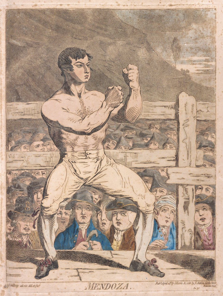 Mendoza, veröffentlicht 1788 von James Gillray