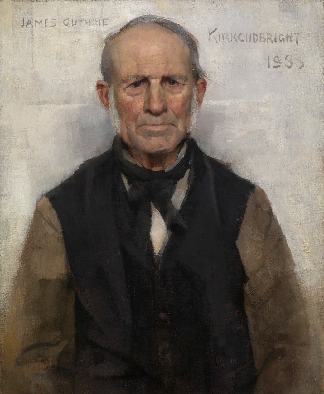 Alter Willie - der Dorfbewohner von James Guthrie