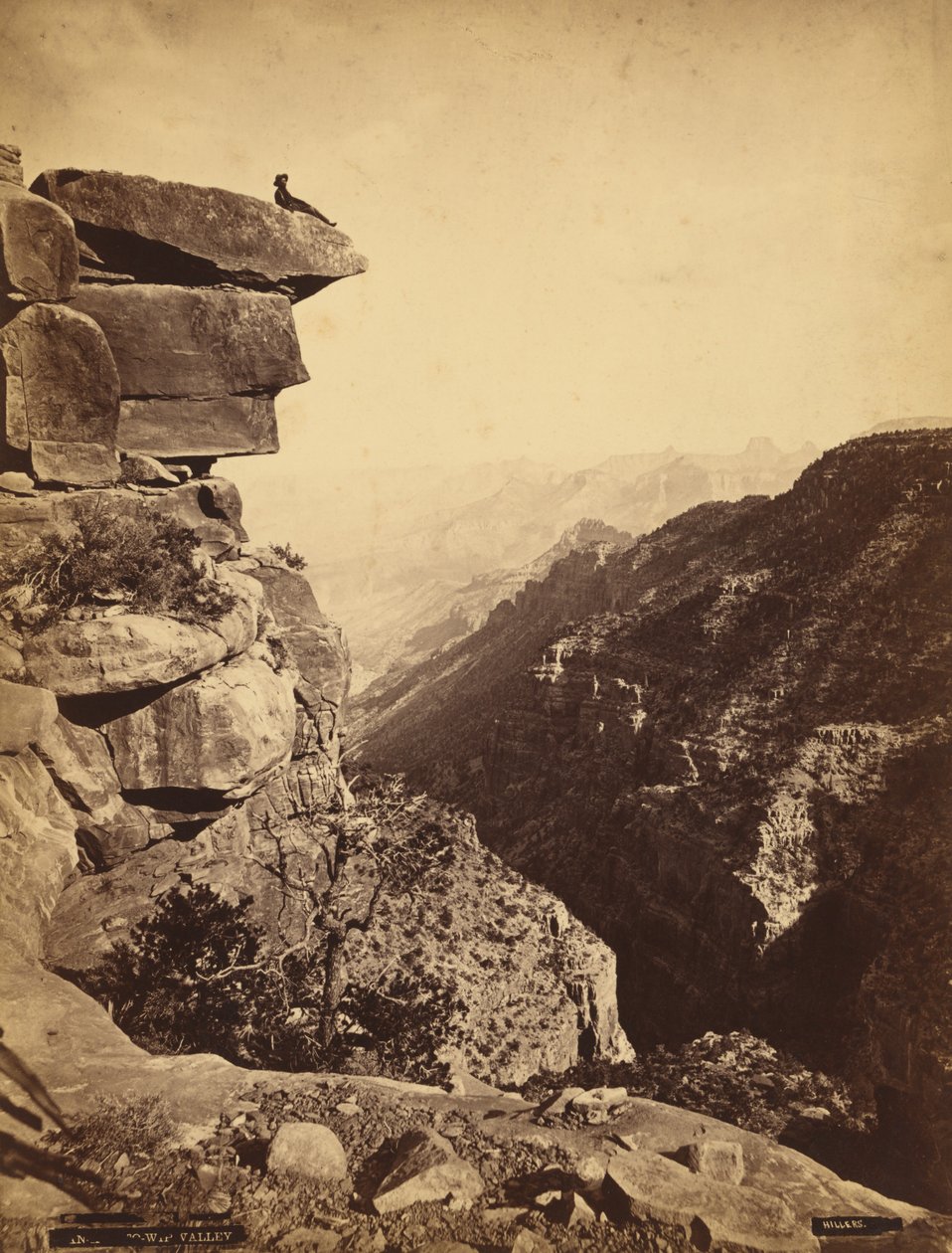 Mukuntuweap-Tal (Zion Canyon), Utah von James H. Fennemore