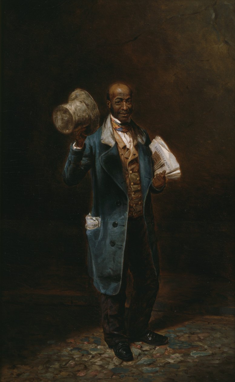 Baltimore Zeitungsverkäufer von James Harvey Cafferty