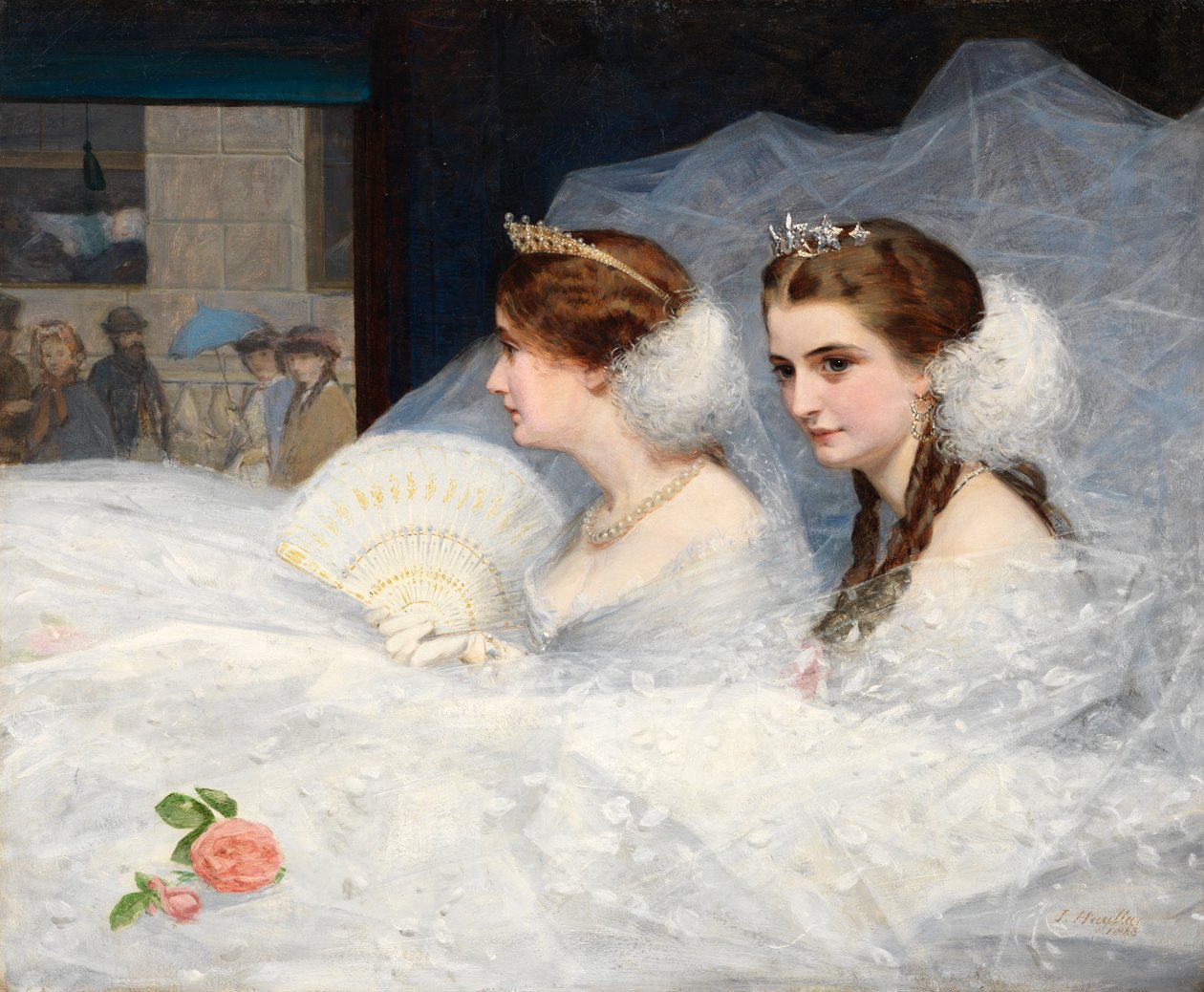 Zum Salon, 1863 von James Hayllar