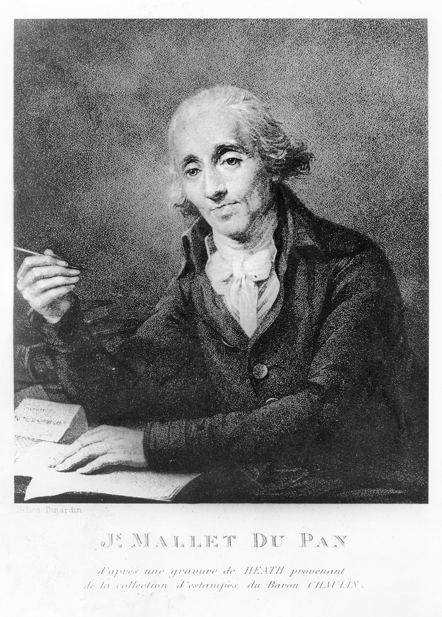 Jacques Mallet du Pan von James Heath