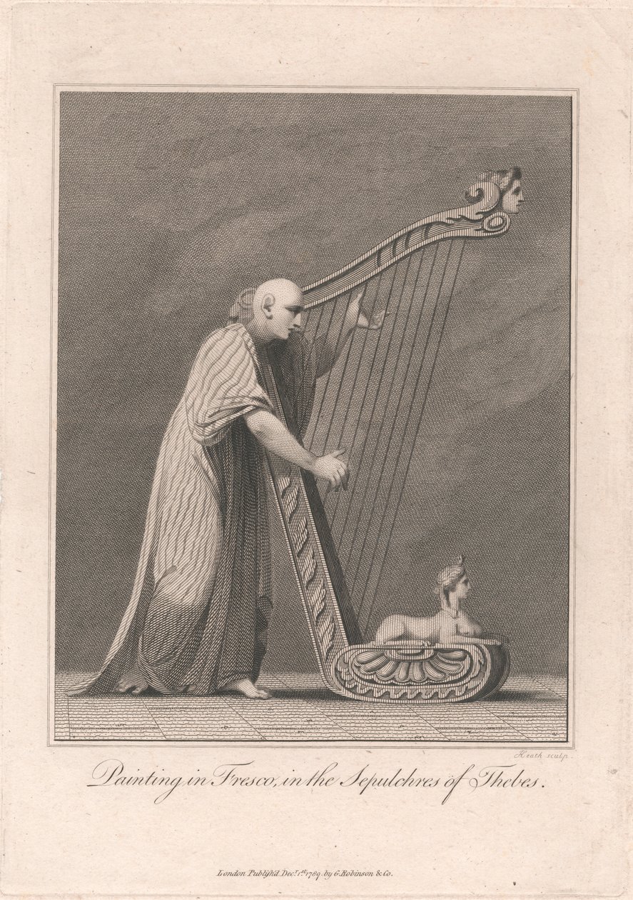 Malerei in den Gräbern von Theben von James Heath